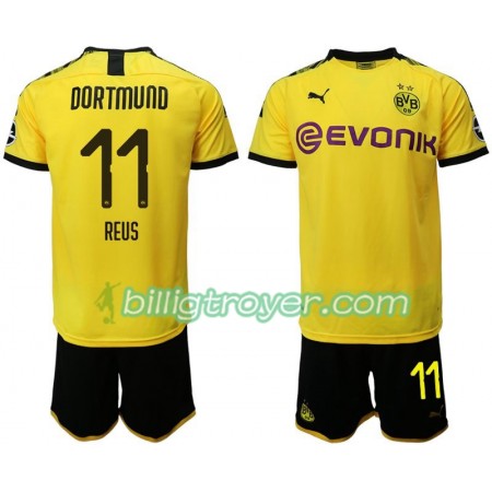Billige Fotballdrakter Borussia Dortmund Reus 11 Barn Hjemmedraktsett 2019/20 Kortermet